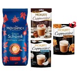 Кофе в зернах, капучино 9 шт